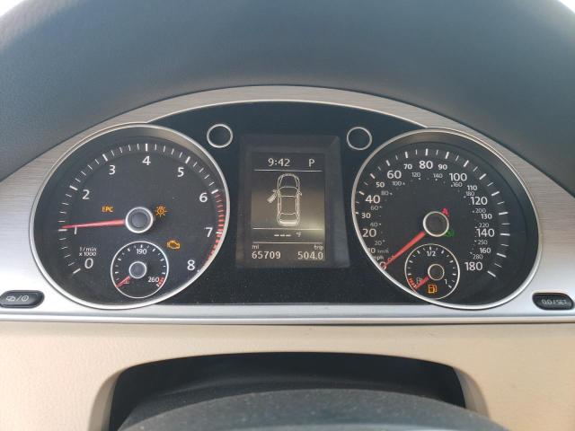 WVWBP7ANXGE504835 - 2016 VOLKSWAGEN CC BASE WHITE photo 9