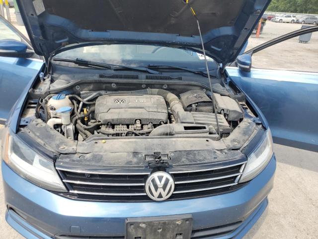 3VWL17AJ2HM316077 - 2017 VOLKSWAGEN JETTA SEL BLUE photo 11