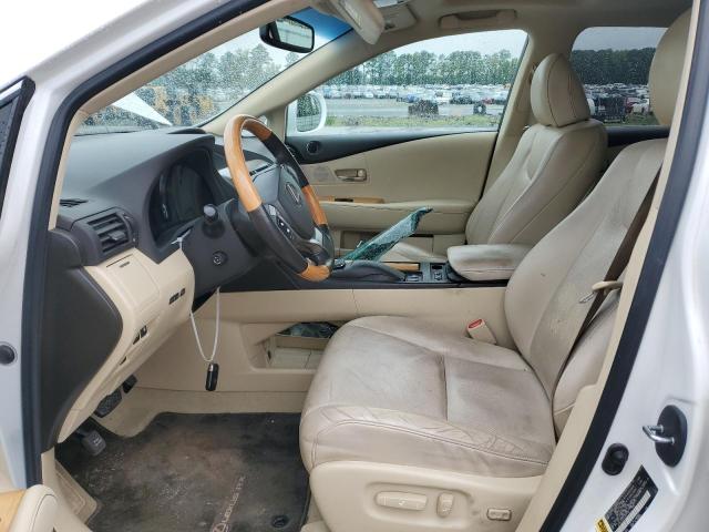 2T2BC1BA6FC007704 - 2015 LEXUS RX 450H WHITE photo 7