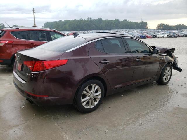 5XXGN4A7XDG214811 - 2013 KIA OPTIMA EX PURPLE photo 3