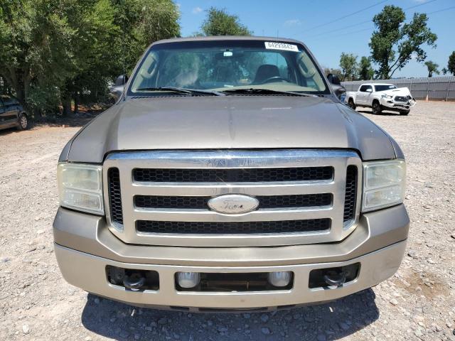 1FTNF20506EA43910 - 2006 FORD F250 SUPER DUTY TAN photo 5