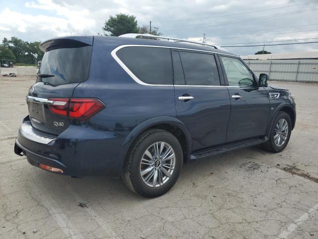 JN8AZ2NE1K9238629 - 2019 INFINITI QX80 LUXE BLUE photo 3