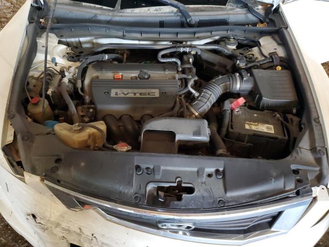 1HGCP26739A180480 - 2009 HONDA ACCORD EX WHITE photo 10