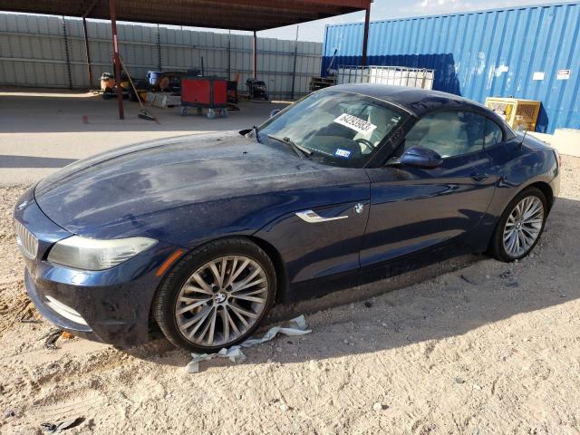 WBALM73589E165065 - 2009 BMW Z4 SDRIVE35I BLUE photo 1