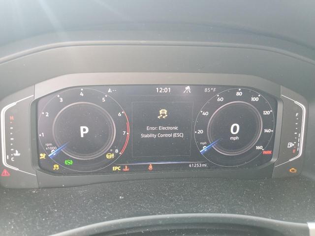 1V2BR2CA5NC542164 - 2022 VOLKSWAGEN ATLAS SEL SILVER photo 9