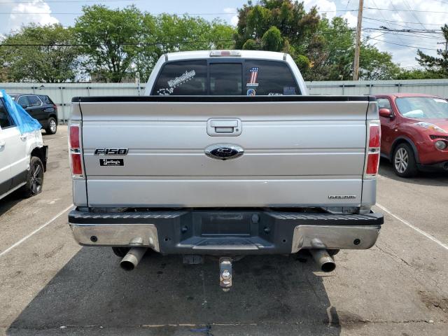 1FTFW1EF3CFA26220 - 2012 FORD F150 SUPERCREW SILVER photo 6