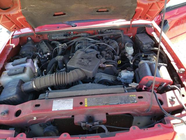 1FTYR14EX5PA63271 - 2005 FORD RANGER SUPER CAB RED photo 11