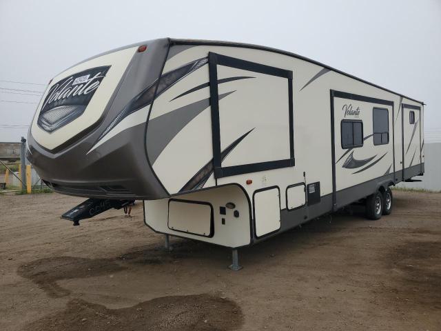 4YDF36029J6360045 - 2018 KEYSTONE TRAILER TWO TONE photo 2