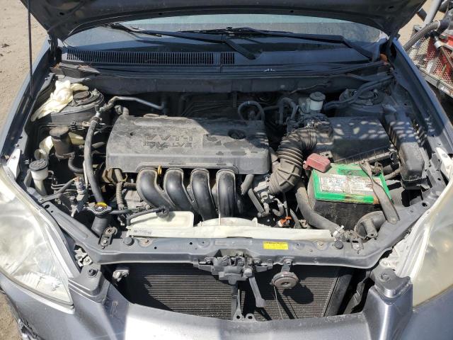 2T1KR32EX8C693427 - 2008 TOYOTA COROLLA MA XR CHARCOAL photo 11