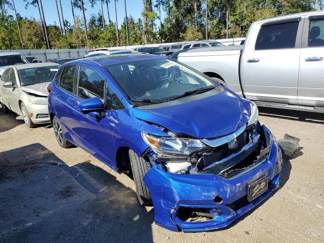 3HGGK5H85KM723926 - 2019 HONDA FIT EX BLUE photo 1