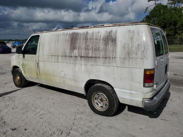 1FTRE14W14HA16860 - 2004 FORD ECONOLINE E150 VAN WHITE photo 2