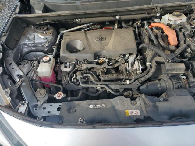 4T3L6RFV9MU007548 - 2021 TOYOTA RAV4 LE SILVER photo 12