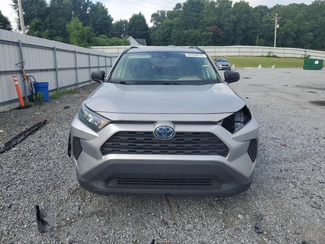 4T3L6RFV9MU007548 - 2021 TOYOTA RAV4 LE SILVER photo 5