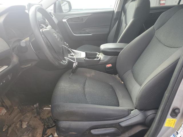 4T3L6RFV9MU007548 - 2021 TOYOTA RAV4 LE SILVER photo 7