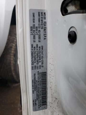 ZFBHRFAB8L6S09843 - 2020 RAM PROMASTER თეთრი ფოტო 13