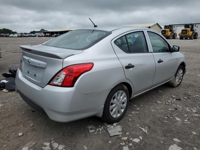 3N1CN7AP7JL805925 - 2018 NISSAN VERSA S SILVER photo 3