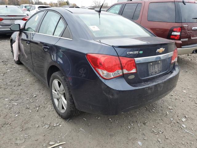 1G1P75SZ0E7417466 - 2014 CHEVROLET CRUZE BLUE photo 3