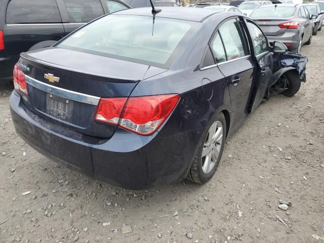 1G1P75SZ0E7417466 - 2014 CHEVROLET CRUZE BLUE photo 4