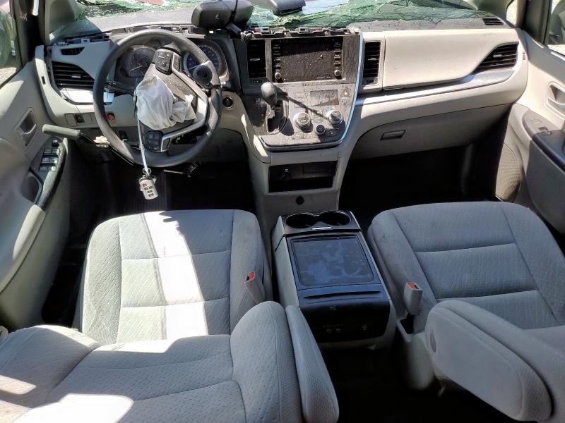 5TDKZ3DC2KS966063 - 2019 TOYOTA SIENNA LE 栗色 照片 8