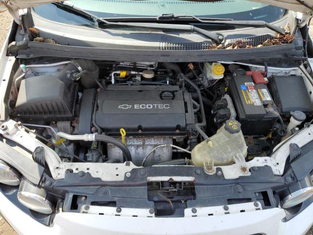 1G1JA6SH6C4150336 - 2012 CHEVROLET SONIC LS 白色 照片 11