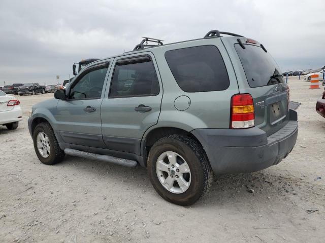 1FMYU03167KA24809 - 2007 FORD ESCAPE XLT GREEN photo 2