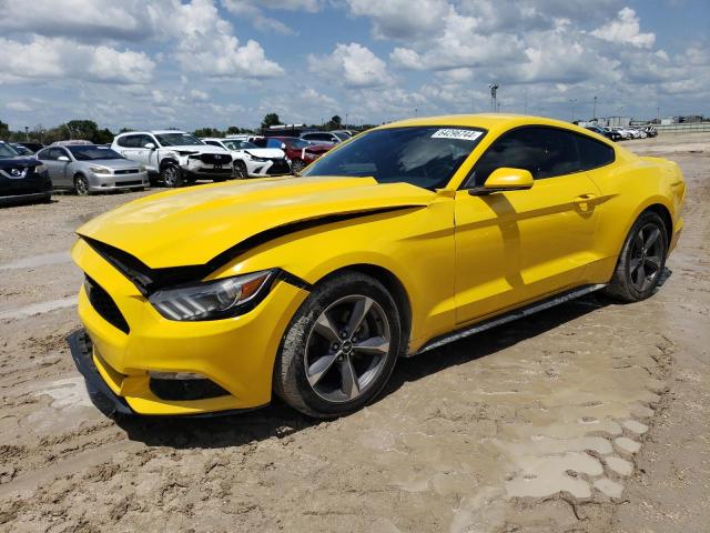 1FA6P8TH2G5240756 - 2016 FORD MUSTANG YELLOW photo 1