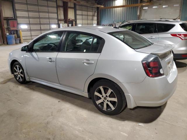 3N1AB6AP5CL723463 - 2012 NISSAN SENTRA 2.0 SILVER photo 2