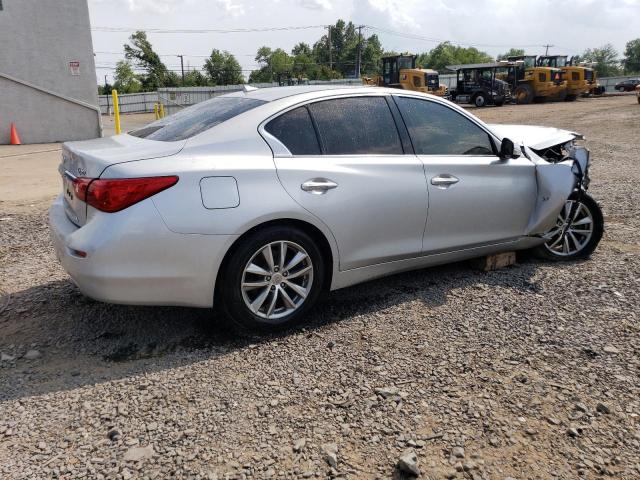 JN1BV7AR8FM409254 - 2015 INFINITI Q50 BASE SILVER photo 3