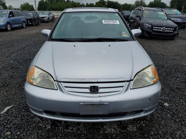 2HGES26762H578510 - 2002 HONDA CIVIC EX SILVER photo 5