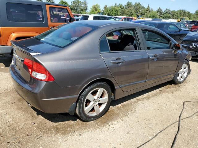 19XFA1F63AE024021 - 2010 HONDA CIVIC LX-S Մոխրագույն լուսանկար 3