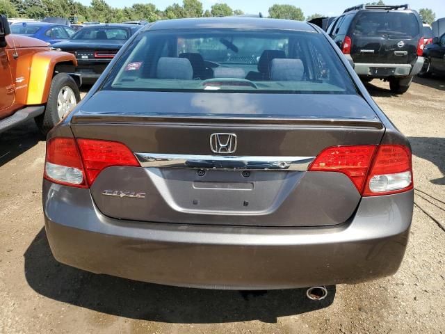 19XFA1F63AE024021 - 2010 HONDA CIVIC LX-S Մոխրագույն լուսանկար 6