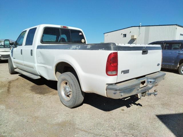 1FTSW30F81ED75037 - 2001 FORD F350 SRW SUPER DUTY WHITE photo 3