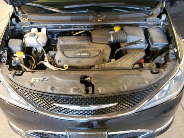 2C4RC1BG2HR712199 - 2017 CHRYSLER PACIFICA TOURING L Սև լուսանկար 12