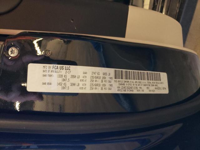 2C4RC1BG2HR712199 - 2017 CHRYSLER PACIFICA TOURING L Սև լուսանկար 13