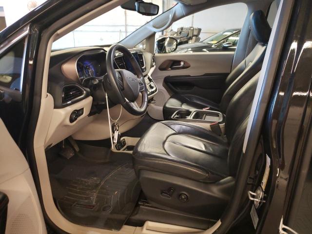 2C4RC1BG2HR712199 - 2017 CHRYSLER PACIFICA TOURING L Սև լուսանկար 7