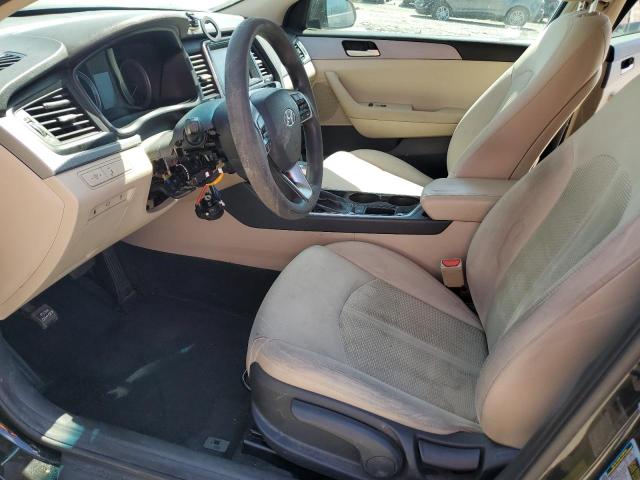 5NPE24AF0KH805898 - 2019 HYUNDAI SONATA SE BLACK photo 7