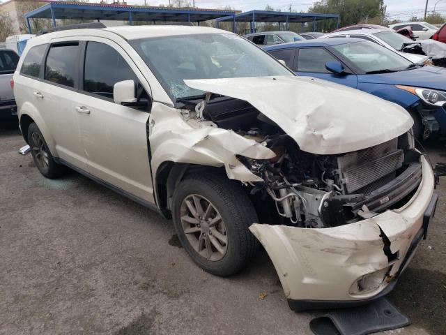 3C4PDCBG5ET105920 - 2014 DODGE JOURNEY SXT CREAM photo 4