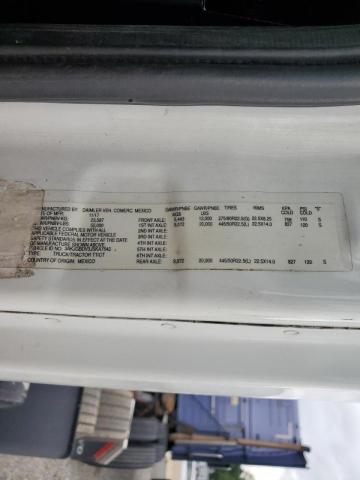 3AKJGBDV3JSKA7542 - 2018 FREIGHTLINER CASCADIA 1 WHITE photo 10