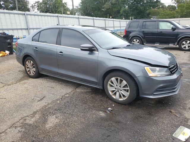 3VWD07AJ3FM413437 - 2015 VOLKSWAGEN JETTA SE GRAY photo 4