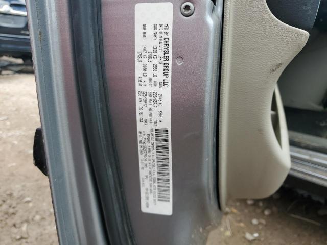 2C4RC1BG9DR797424 - 2013 CHRYSLER TOWN & COU TOURING SILVER photo 13