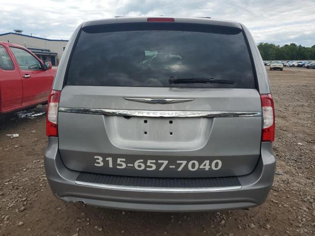 2C4RC1BG9DR797424 - 2013 CHRYSLER TOWN & COU TOURING SILVER photo 6