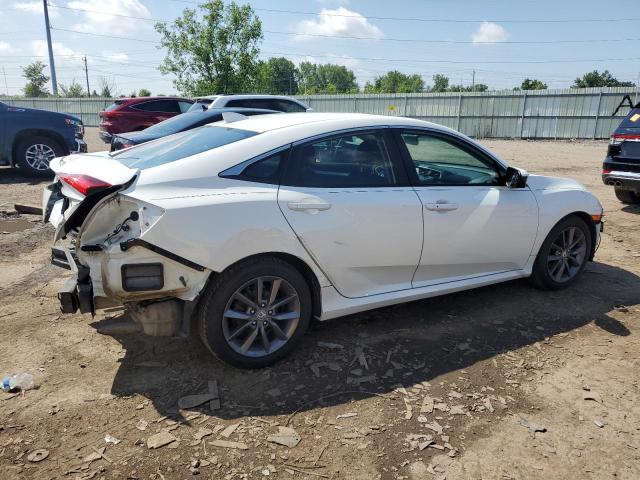 19XFC1F30LE016946 - 2020 HONDA CIVIC EX WHITE photo 3