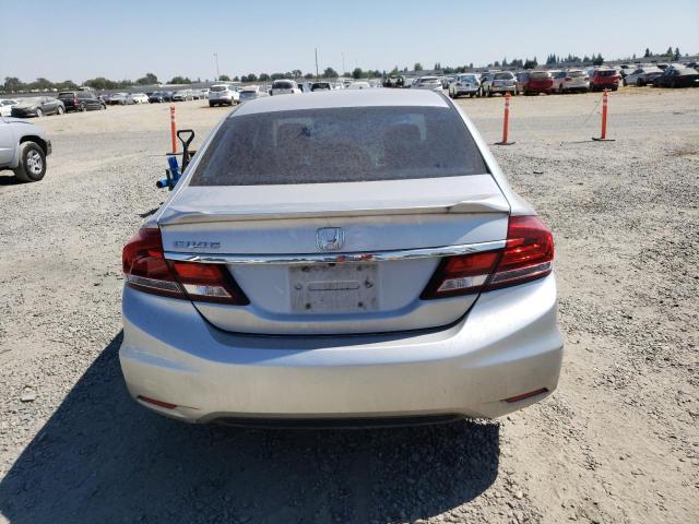 19XFB2F92DE056749 - 2013 HONDA CIVIC EXL SILVER photo 6