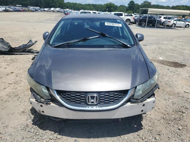 2HGFB2F55DH598379 - 2013 HONDA CIVIC LX GRAY photo 5