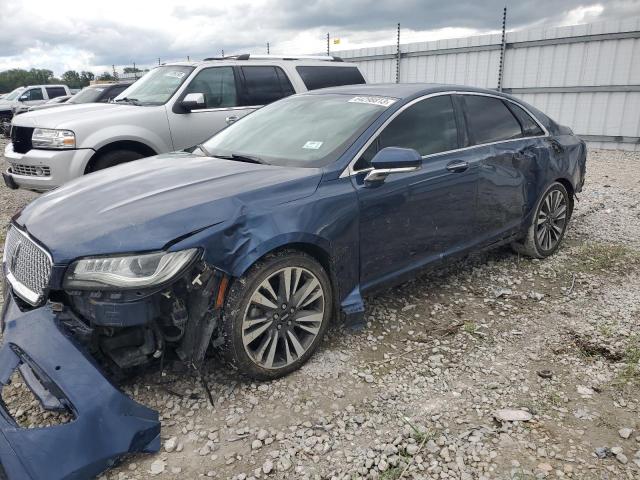 3LN6L5MU0HR608264 - 2017 LINCOLN MKZ HYBRID RESERVE BLUE photo 1