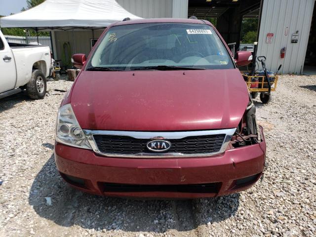 KNDMG4C7XC6425756 - 2012 KIA SEDONA LX MAROON photo 5