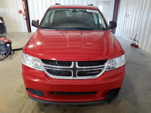 3C4PDCAB4JT526110 - 2018 DODGE JOURNEY SE RED photo 5