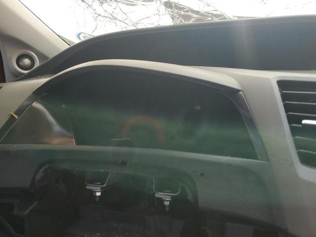 2HGFG4A52CH705147 - 2012 HONDA CIVIC SI ORANGE photo 9