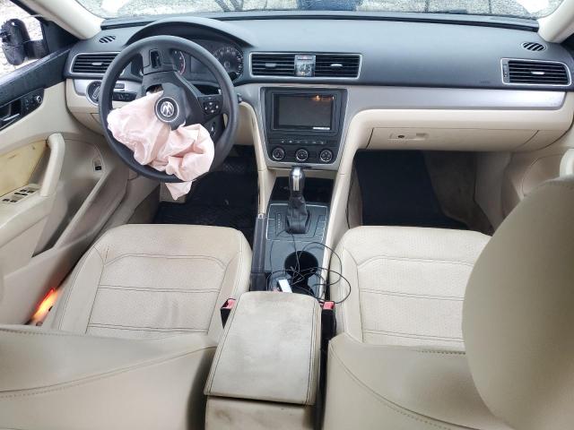 1VWAH7A38DC144640 - 2013 VOLKSWAGEN PASSAT S WHITE photo 8
