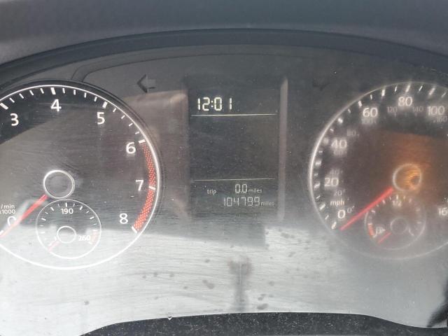 1VWAH7A38DC144640 - 2013 VOLKSWAGEN PASSAT S WHITE photo 9